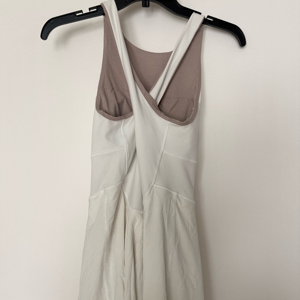 Lululemon Court Crush White Tennis Dress - Picture 7 of 7